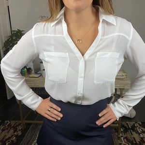 Classic white Express Portofino button up